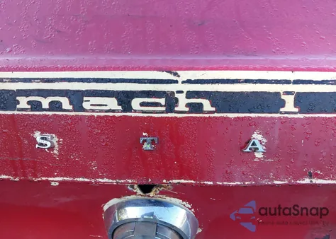 1969 Ford Mustang из США, поврежденный, VIN 9T02H195075